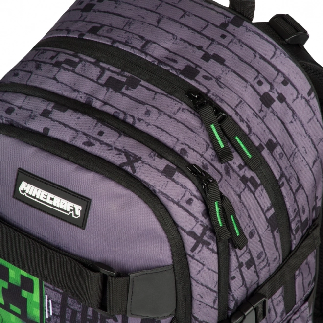 zaino scolastico Baagl Skate Minecraft TNT