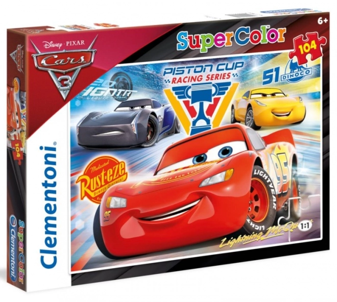 Puzzle Cars 3: Piston Cup 104 Pezzi