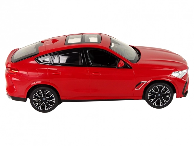 Auto R/C Bmw X6 M Rastar rosso