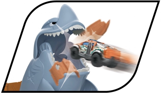 Set pista d'attacco dello squalo Metal Machines