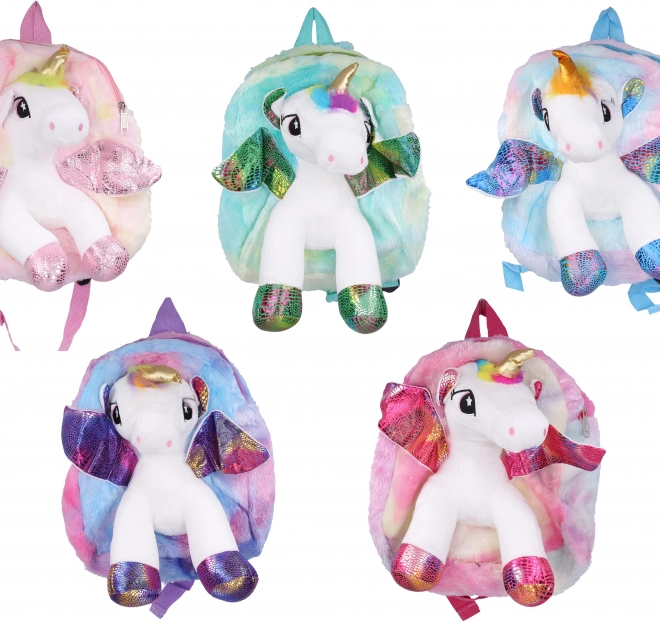Zaino di peluche Unicorno per bambini