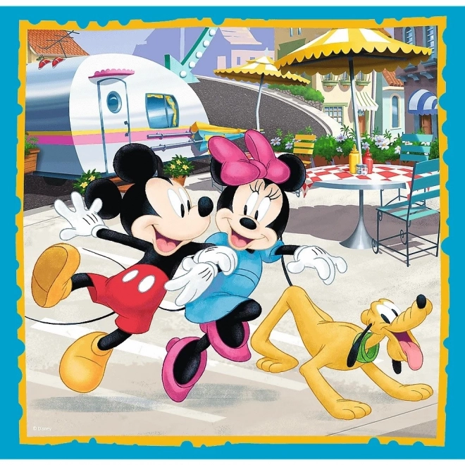 Puzzle TREFL Topolino e Amici 3 in 1