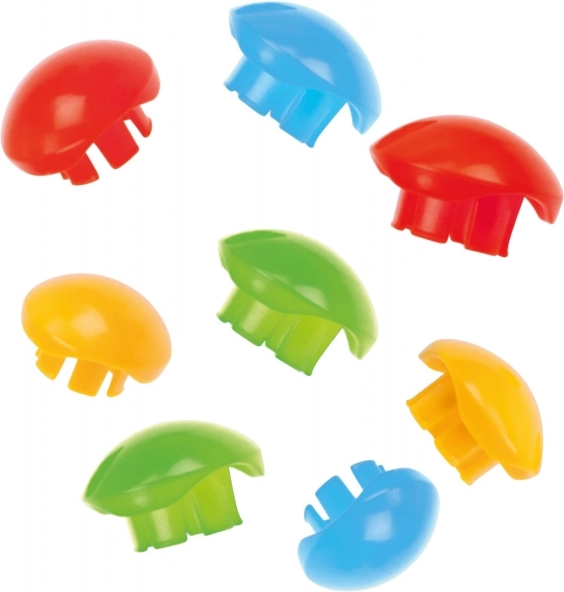 36 pioli resistenti in colori vivaci