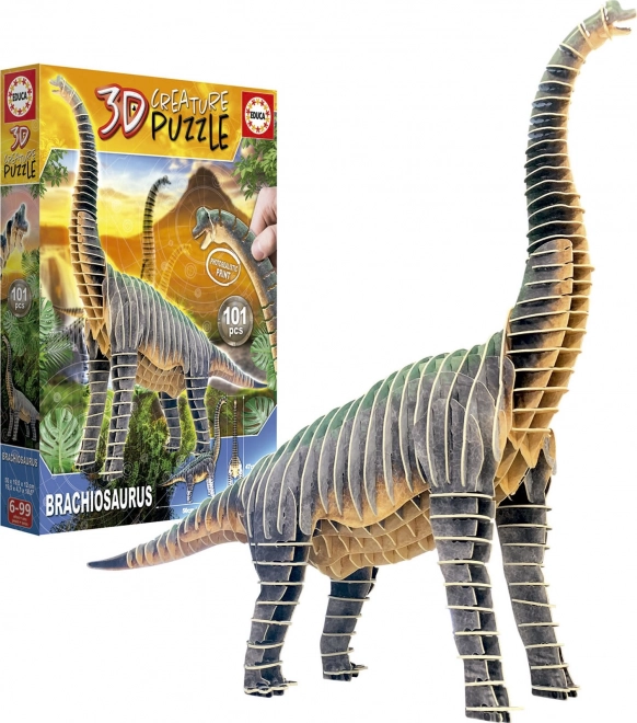 Puzzle 3D Brachiosaurus