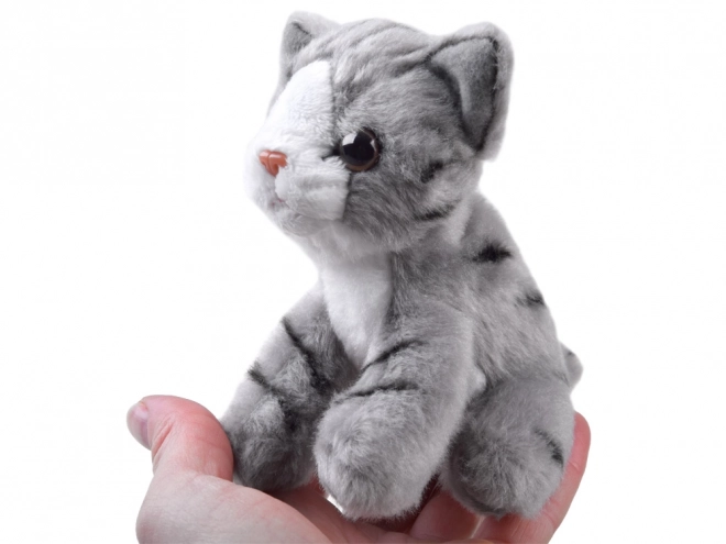 Gatto Peluche seduto 13 cm