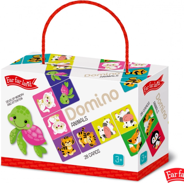 Far Far Land Domino con animaletti
