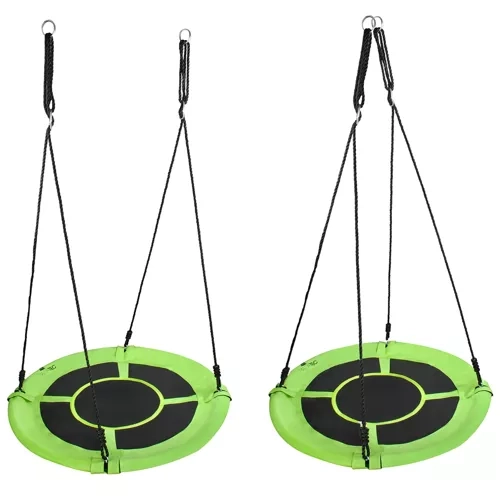 Altalena Nido di Cicogna 120cm verde-nero 23515