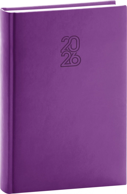 Diario Quotidiano Viola Aprint 2026