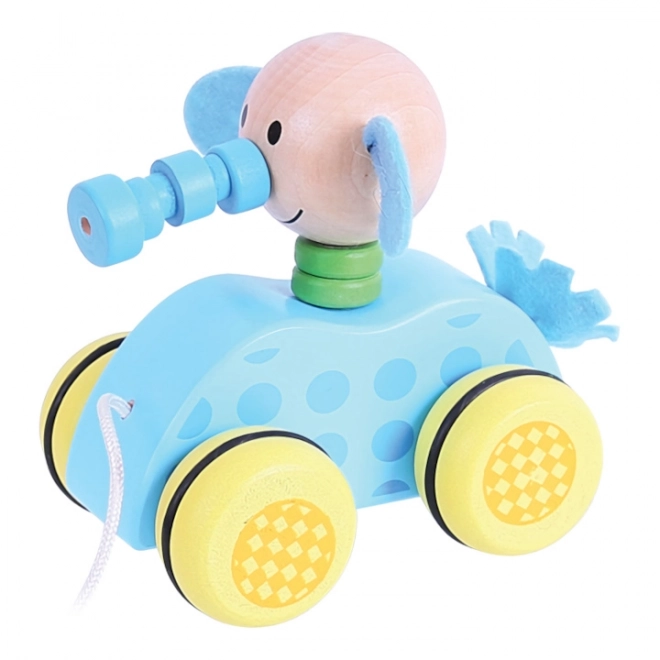 Giocattolo da traino Elefante di Bigjigs Toys