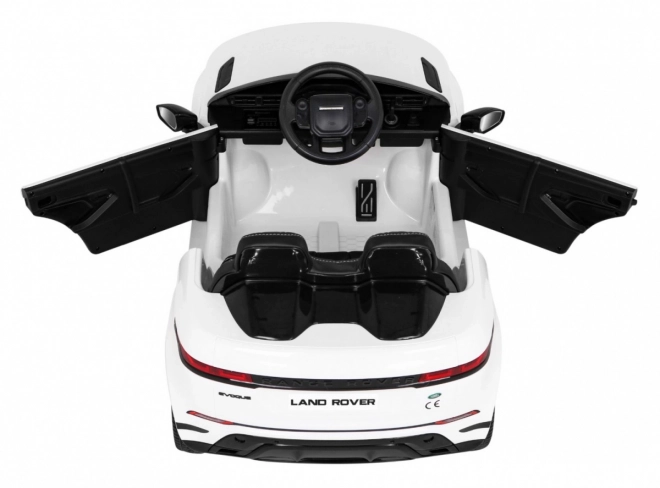 Macchina elettrica Range Rover Evoque bianca