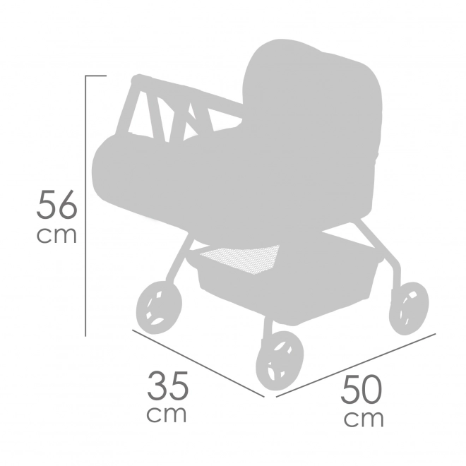 DeCuevas passeggino per bambole con borsa GALA 2023
