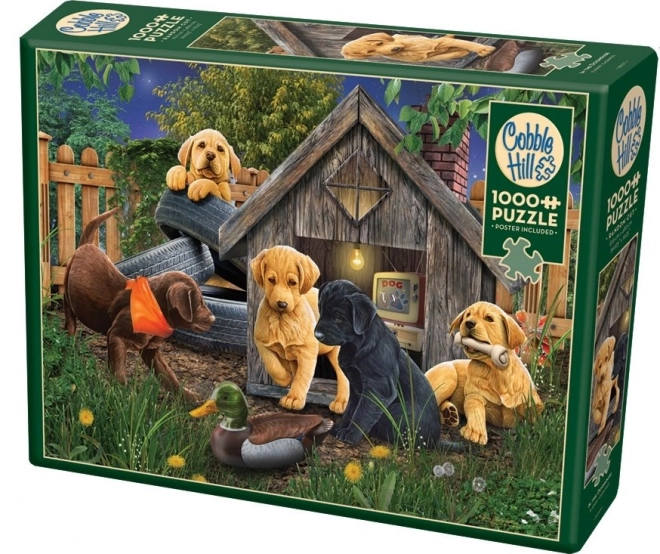 Puzzle con Cani 1000 Pezzi Cobble Hill