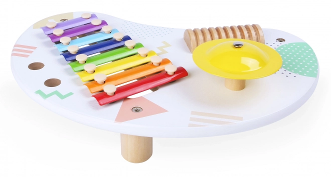 Tavolo musicale giocattolo con piatti ECOTOYS