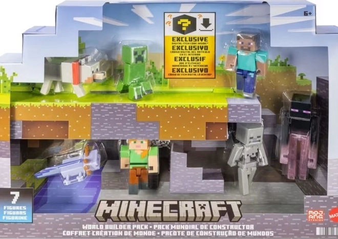 Set di figure Minecraft Creatori