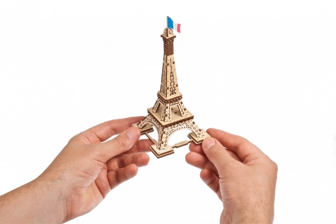 Puzzle meccanico in legno 3D Torre Eiffel