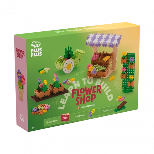Plus-Plus Impara a costruire Fiorista set di costruzione 600 pezzi