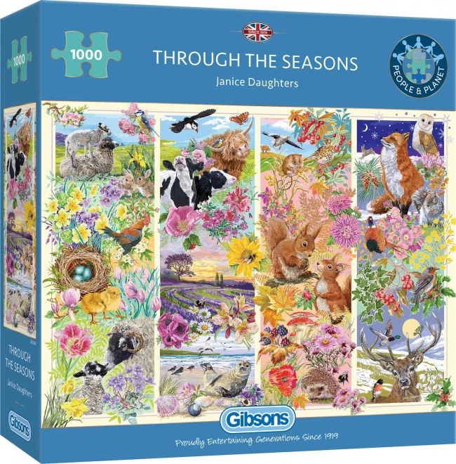 Puzzle Gibsons Le Stagioni 1000 Pezzi