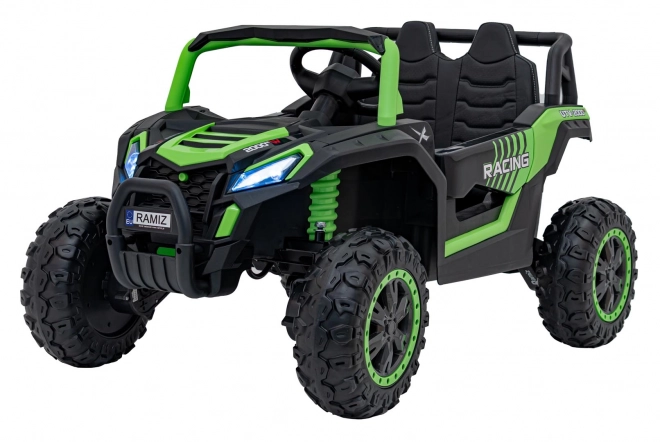 Auto elettrico per bambini Buggy UTV 2000M Racing Verde