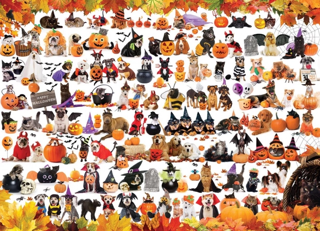 Puzzle Eurographics Animali di Halloween 1000 Pezzi