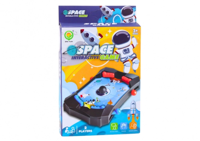 Gioco di abilità mini pallina spaziale bianca