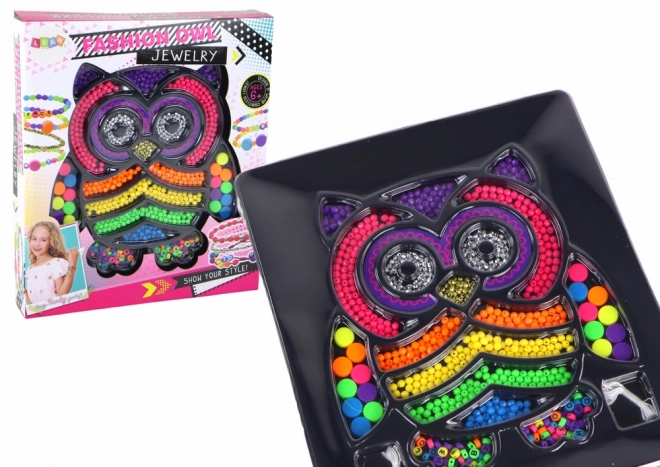 Set Gioielli Fai Da Te 3000 Perline Gufo
