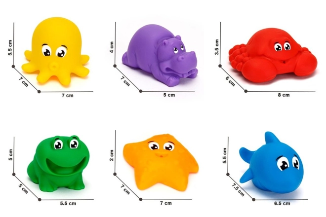 Animali marini colorati