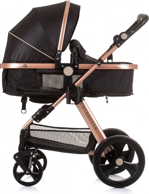 Passeggino combinato Havana 2 in 1 Obsidian Gold