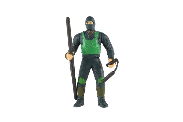 Figura ninja con accessori