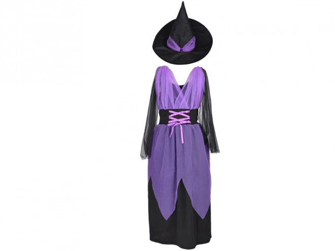 Costume Strega con Vestito e Cappello