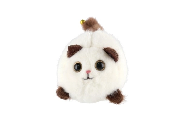 Gatto a molla in peluche 10 cm