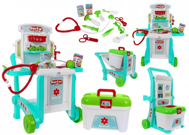 Set medico portatile 3 in 1 per bambini