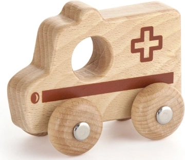 Ambulanza in legno