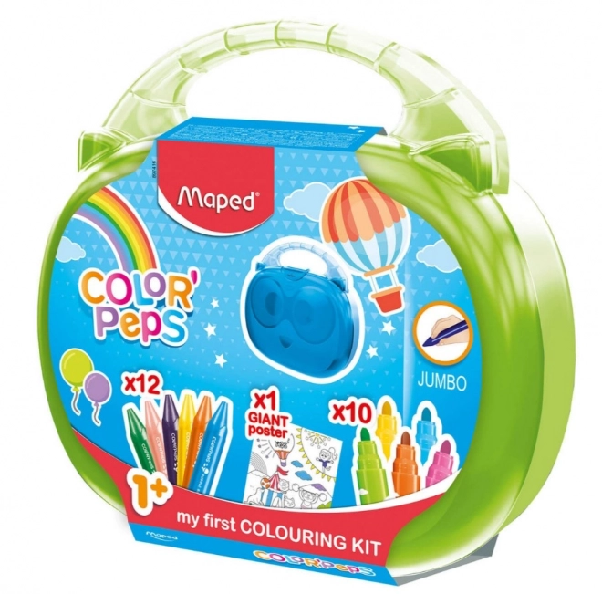 Set artistico per bambini con valigetta Maped Color’Peps Jumbo