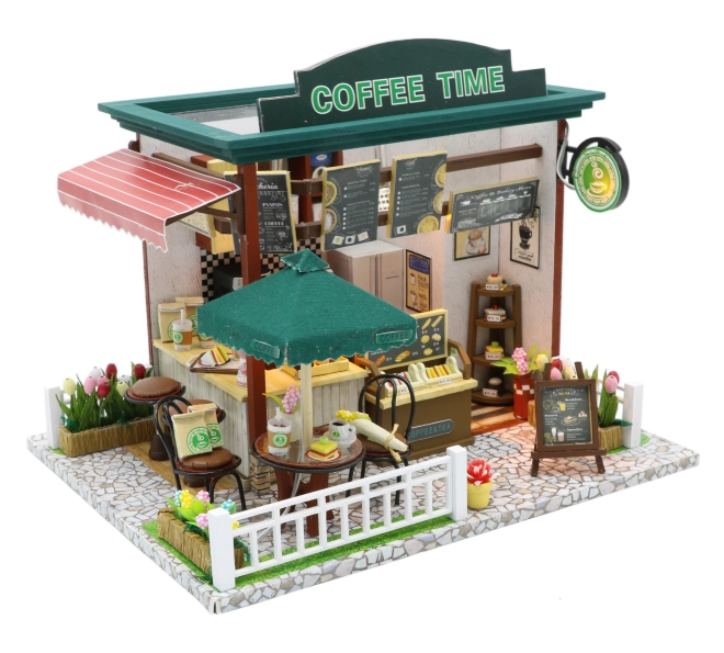 Caffetteria autentica in miniatura