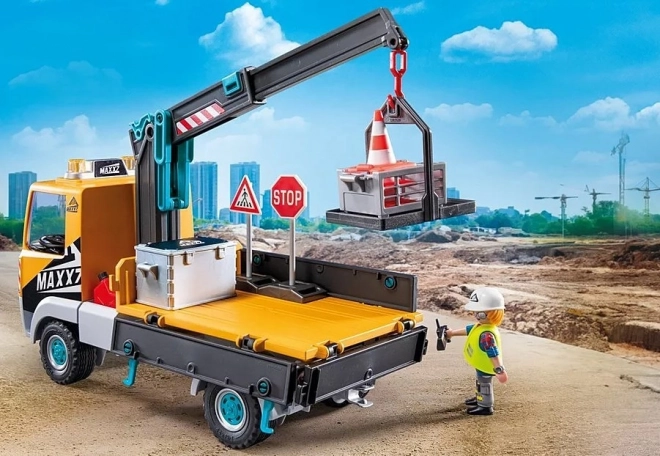 Playmobil Camion da Costruzione con Gru