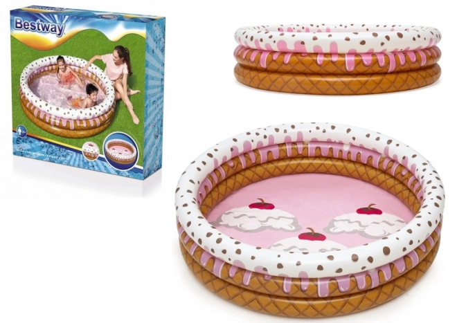 Piscina gonfiabile gelato 1,60 m x 38 cm