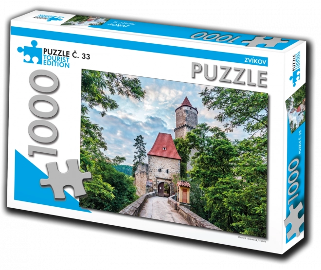 Puzzle Zvíkov Edizione Turistica 1000 Pezzi