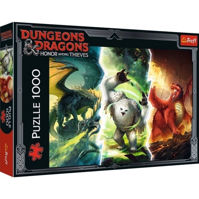 Puzzle Dungeons & Dragons: L'onore dei ladri, Mostri leggendari Faerûn 1000 pezzi