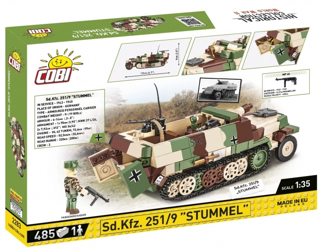 Trasportatore Sd.Kfz. 251/9 Stummel con Blocchi