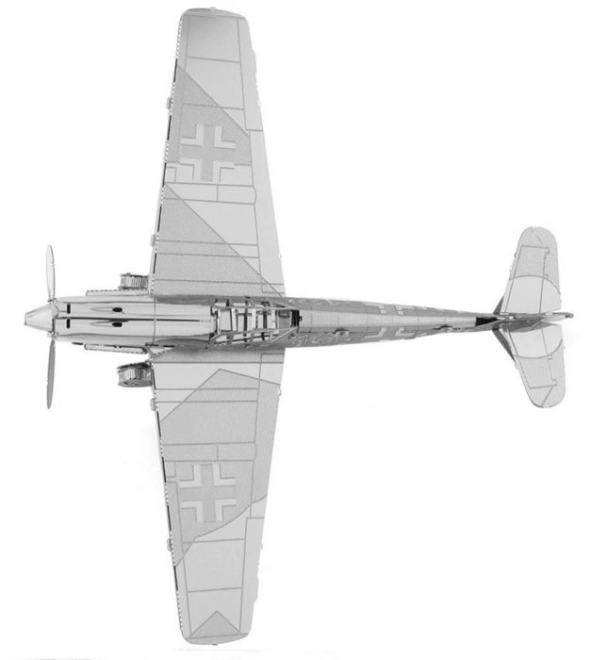 Puzzle 3D Metal Earth Aereo Messerschmitt BF-109