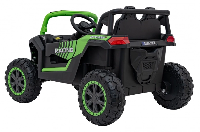 Auto elettrico per bambini Buggy UTV 2000M Racing Verde