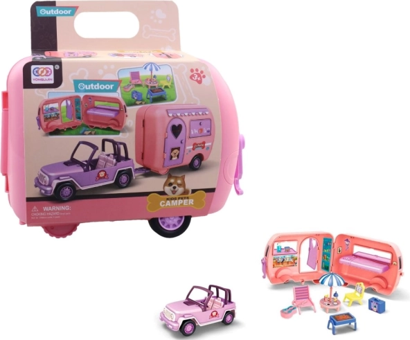 Auto con accessori in valigetta 22 cm