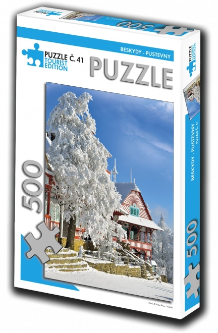 Puzzle turistico Beskydy, Pustevny 500 pezzi