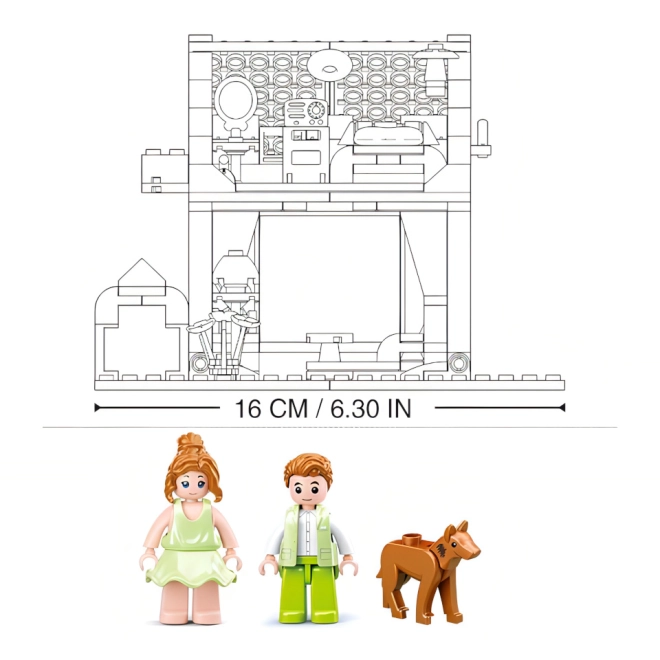 Dimensioni compatte e due minifigure