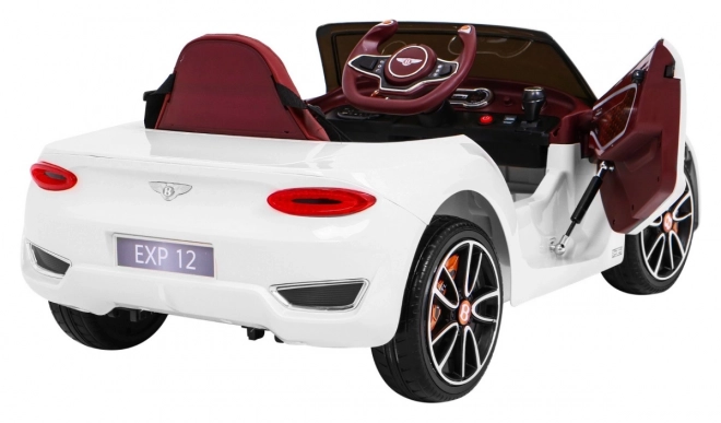 Macchinina Elettrica Bentley EXP 12 Laccata Bianca