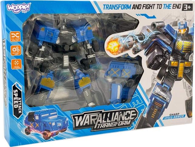 Woopie robot da combattimento trasformabile 2 in 1