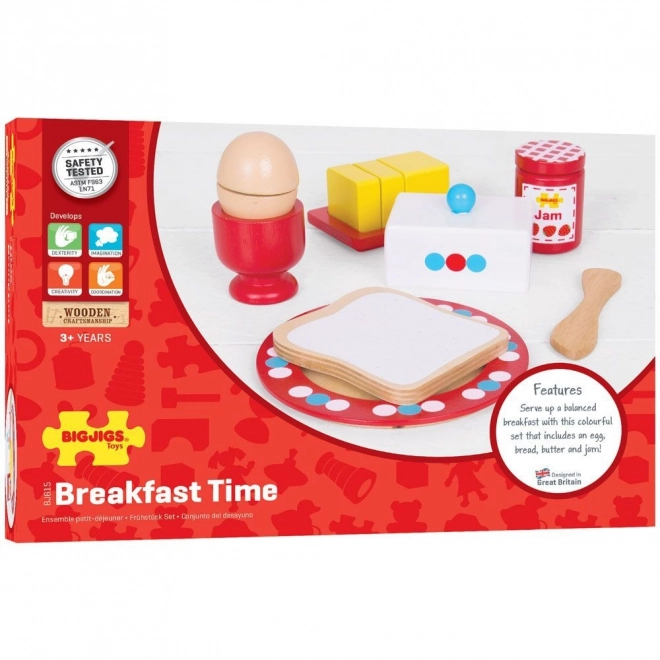 Set colazione in legno Bigjigs Toys