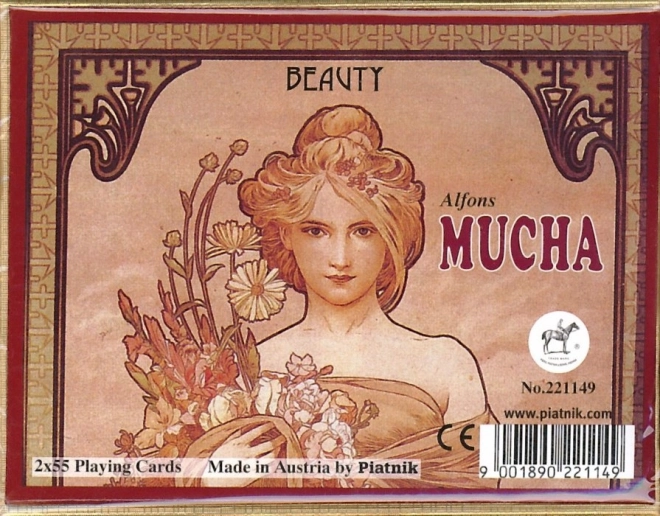 Carte da gioco Alfons Mucha: Bellezza