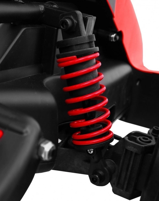 Kart per bambini Bolid XR-1 a batteria Rosso + manubrio regolabile + sedile sagomato