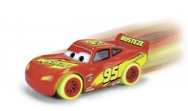 Auto Radiocomandata Saetta McQueen Turbo Glow Racers 1:24